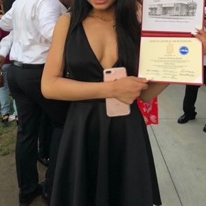 Black formal dress